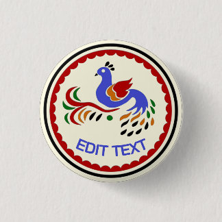 Pennsylvania Dutch Hex Sign , add text Button