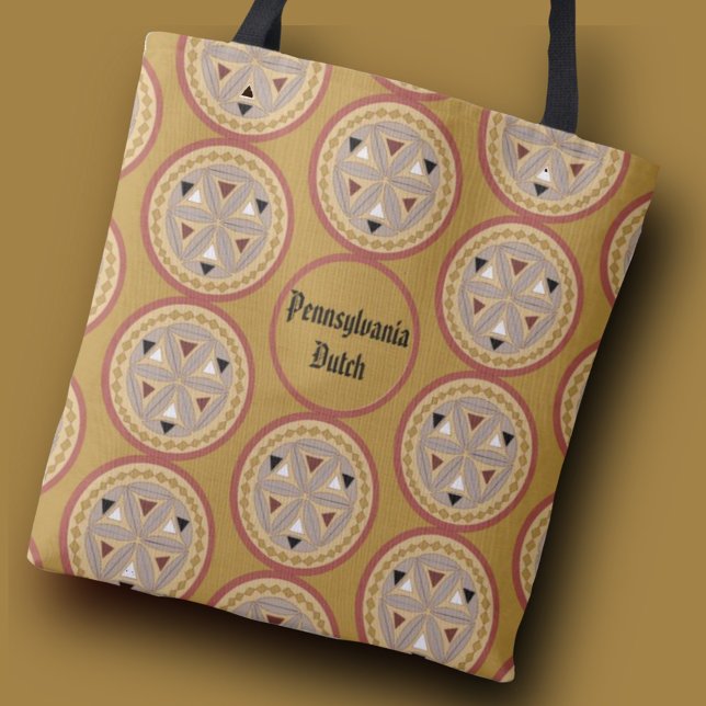Pennsylvania Dutch Hex Sign Tote Bag (Creator Uploaded)