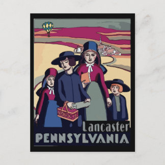 Pennsylvania Dutch, Lancaster, Amish Country Postcard
