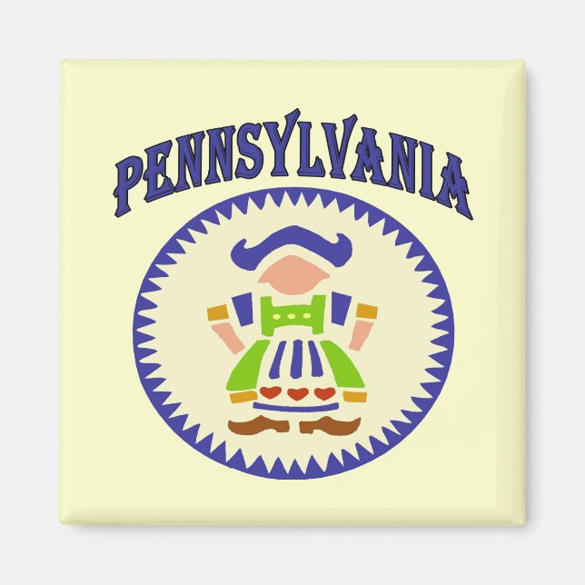 Pennsylvania Dutch Magnet (Front)