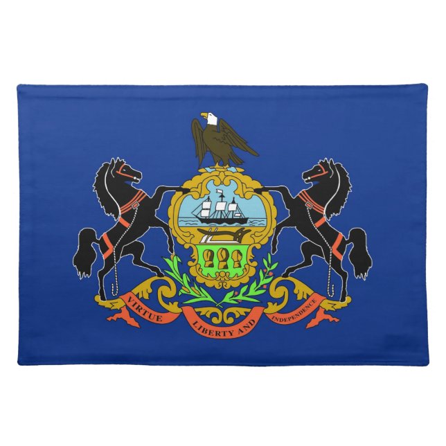 Pennsylvania Flag American MoJo Placemat (Front)