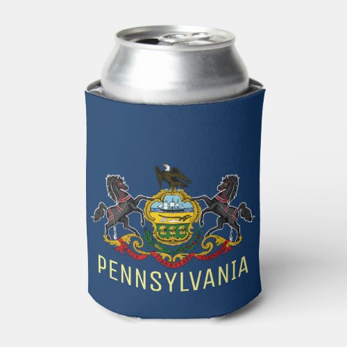 Pennsylvania Flag Can Cooler