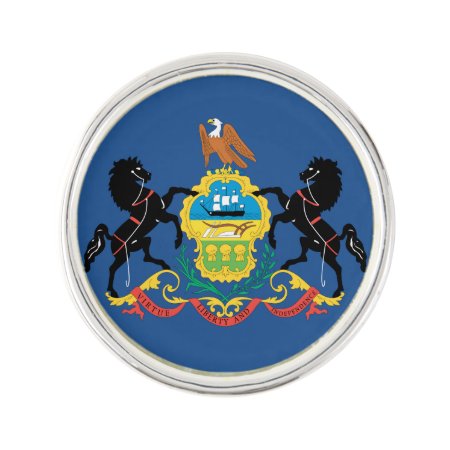 Pennsylvania Flag Design - Pin