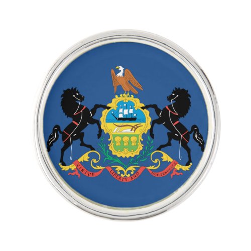 PENNSYLVANIA Flag Design _ Pin