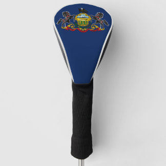 Pennsylvania flag golf head cover