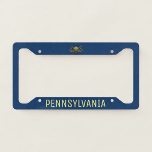 Pennsylvania Flag License Plate Frame