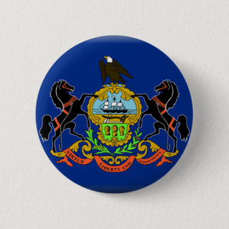 Pennsylvania Flag Pinback Button