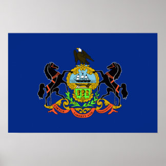 Pennsylvania Flag Poster