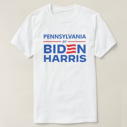 Pennsylvania for Biden Harris T_Shirt