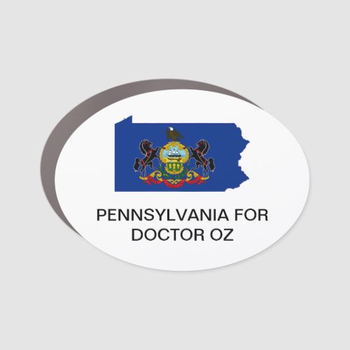 PENNSYLVANIA for Doctor OZ Senate  Car Magnet