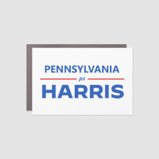 Pennsylvania for Kamala Harris Car Magnet