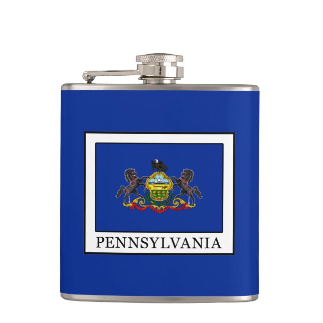 Pennsylvania Hip Flask (Front)