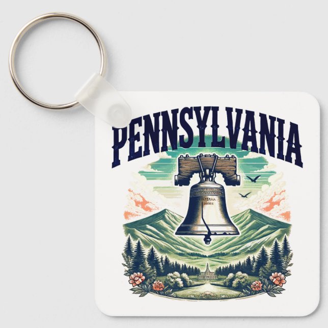 Pennsylvania Keychain (Front)
