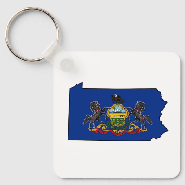 Pennsylvania Keychain (Front)
