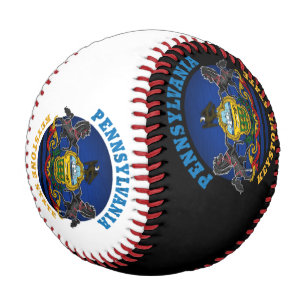 PENNSYLVANIA KEYSTONE STATE FLAG BASEBALL