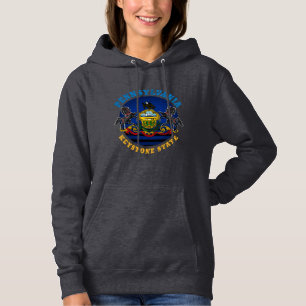 PENNSYLVANIA KEYSTONE STATE FLAG HOODIE