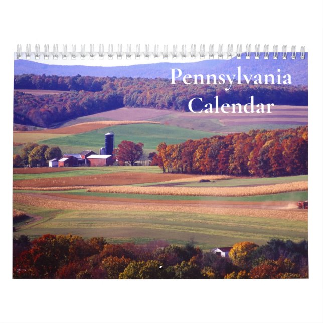 Pennsylvania Lancaster County Calendar 2026 (Cover)