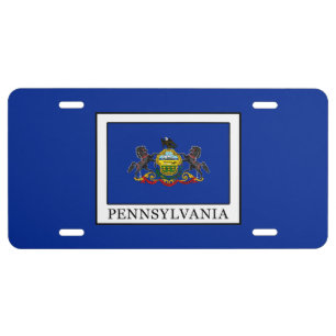 Pennsylvania License Plate