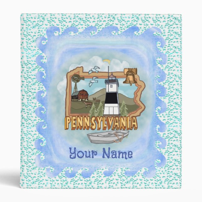 Pennsylvania Lighthouse Binder (Front)