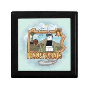 Pennsylvania Lighthouse Gift Box