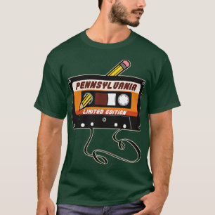 Pennsylvania Limited Edition Cassette Tape Vintage T-Shirt