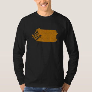 Pennsylvania Masons Grand Lodge Freemason Father's T-Shirt