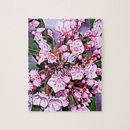 Pennsylvania Mountain Laurel Jigsaw Puzzle