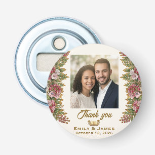 Pennsylvania Mountain Laurel Wedding Bottle Opener