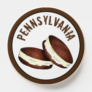 Pennsylvania PA Dutch Amish Whoopie Pies Foodie PopSocket
