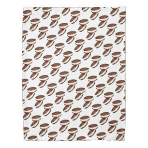Pennsylvania PA Dutch Chocolate Whoopie Pies Duvet Cover