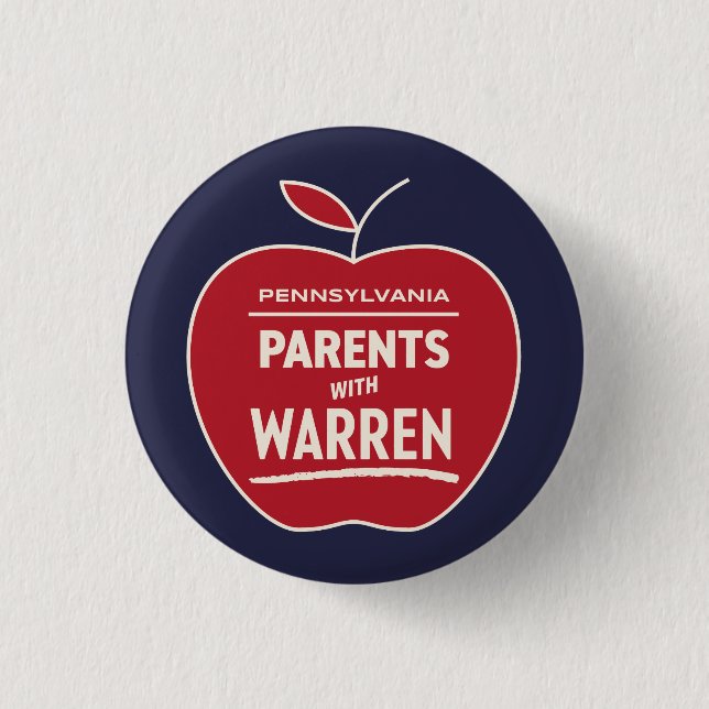 Pennsylvania Parents With Warren Button (Front)