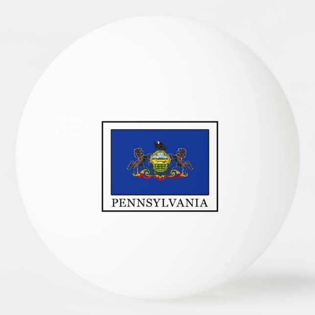 Pennsylvania Ping-Pong Ball (Front)