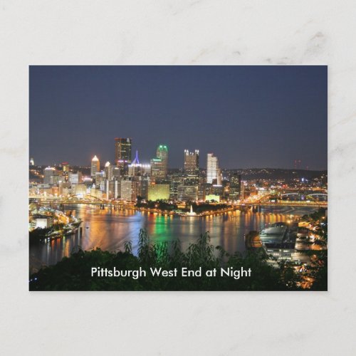 Pennsylvania Pittsburgh West End Postcard
