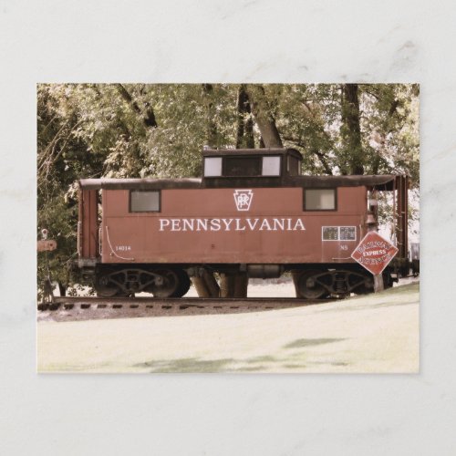 Pennsylvania Rail Road Postcard