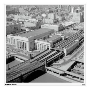 Pennsylvania Railroad 30th Street Station Wall Sticker