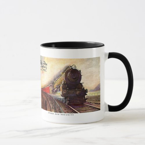 Pennsylvania Railroad Broadway Limited Mug