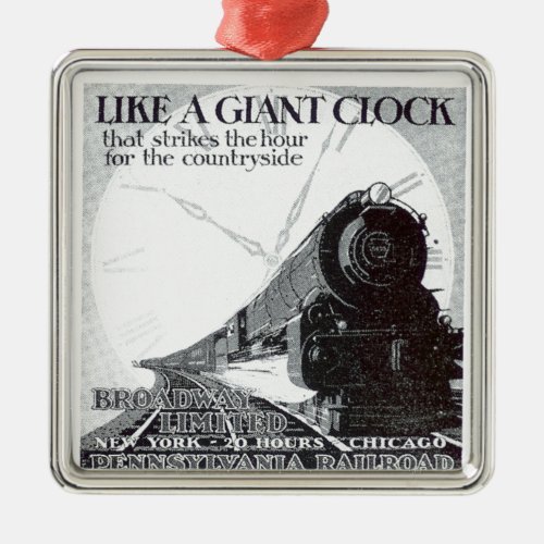 Pennsylvania Railroad Broadway Limited  ornament