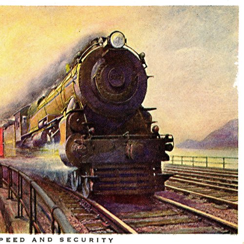 Pennsylvania Railroad Broadway Placemat