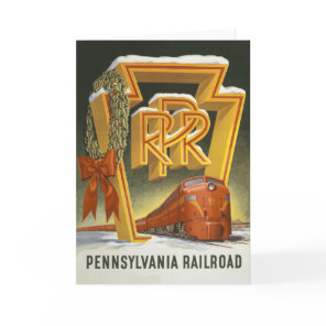 Pennsylvania Railroad Christmas Card