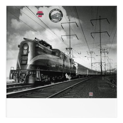 Pennsylvania Railroad Congressional     Acrylic Pr Acrylic Print