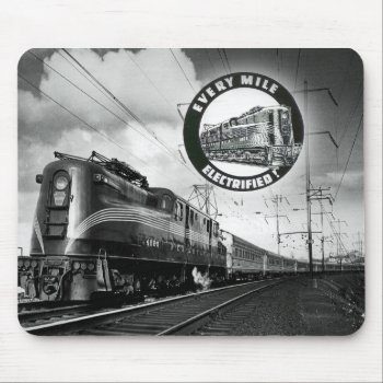Pennsylvania Railroad Congressional  Mouse Pad by stanrail at Zazzle
