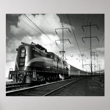 Pennsylvania Railroad Congressional Poster by stanrail at Zazzle