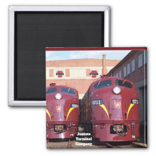Pennsylvania Railroad E_8as JTFS 5809 and 5711  Magnet
