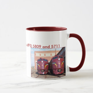 Pennsylvania Railroad E-8a,s (JTFS) 5809 and 5711 Mug