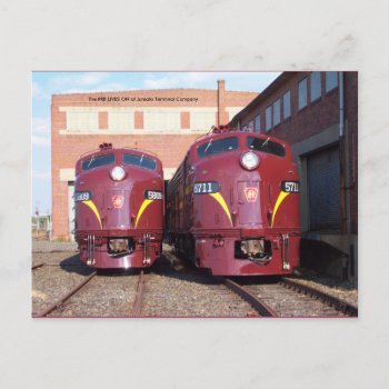 Pennsylvania Railroad E-8a S (jtfs) 5809 And 5711 Postcard by stanrail at Zazzle