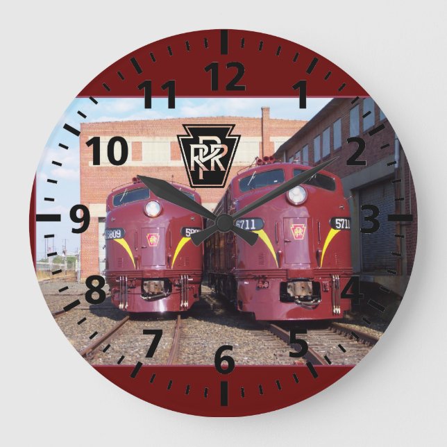 Pennsylvania Railroad E-8a,s   Large Clock (Front)