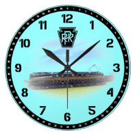 Pennsylvania Railroad GG-1 #4800 Side View Large Clock