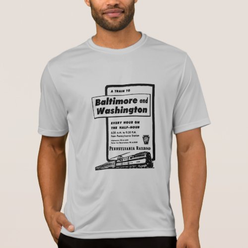Pennsylvania Railroad Hourly Trains 1948 T_Shirt