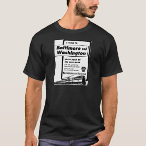 Pennsylvania Railroad Hourly Trains 1948 T-Shirt