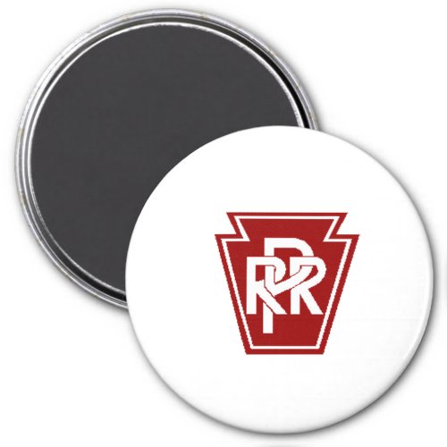 Pennsylvania Railroad Keystone Logo     Magnet